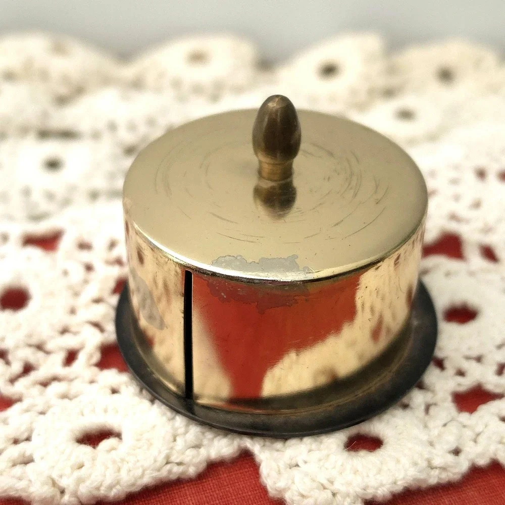 Vintage Postage Stamp‎ Dispenser, Retro Office Decor